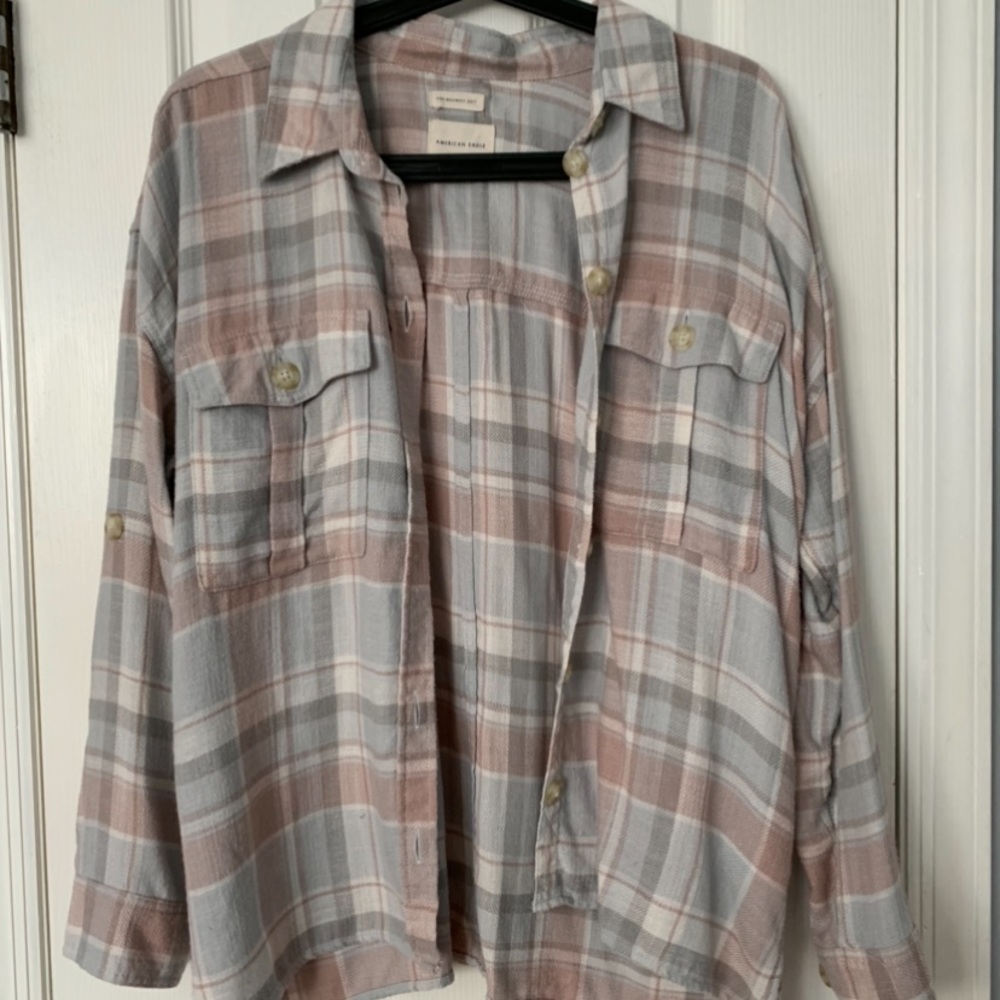 women’s oversized flannel